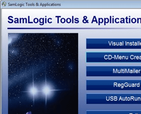SamLogic CD Menu Creator Screenshot 1