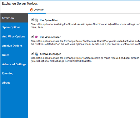 Exchange Server Toolbox Screenshot 1