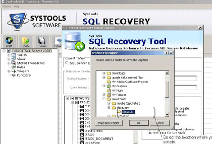 Perfect MS SQL Server Recovery Screenshot 1