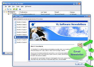 Bulk Email Software Screenshot 1