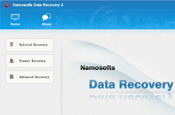 Namosofts Data Recovery 2 Screenshot 1