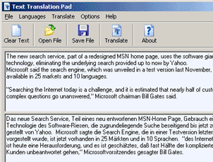 Translation Pad Screenshot 1