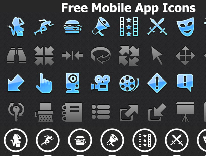 Free Mobile App Icons Screenshot 1