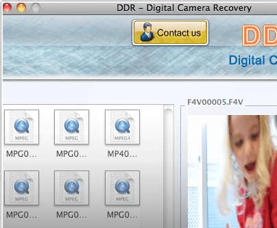 Recover Mac Digital Camera retrieve images Screenshot 1