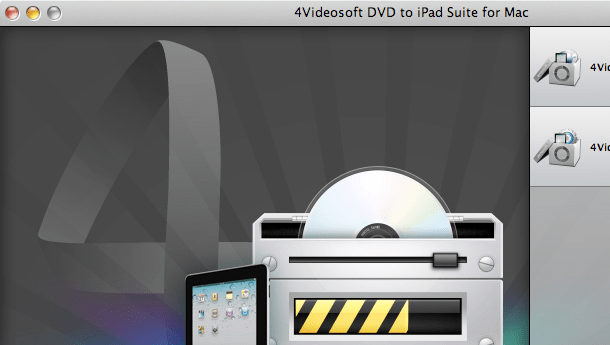 4Videosoft DVD to iPad Suite Screenshot 1