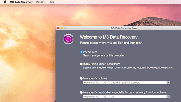 M3 Mac Data Recovery Free Screenshot 1