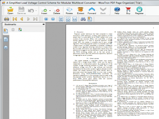 WowTron PDF Page Organizer Screenshot 1
