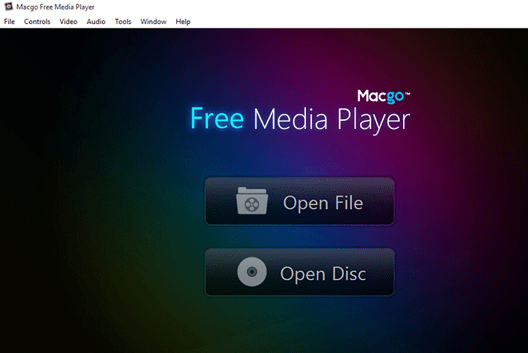 Macgo Free Media Player Screenshot 1