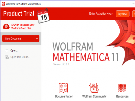 Wolfram Mathematica Screenshot 1