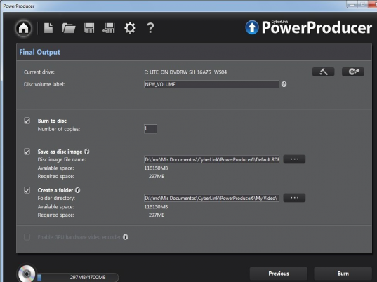 PowerProducer Screenshot 1