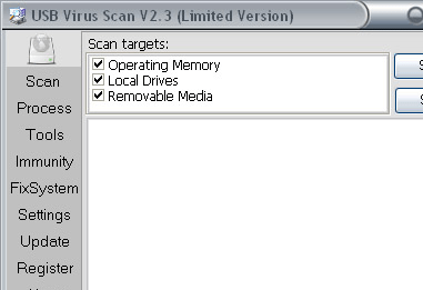 USB Virus Scan Screenshot 1