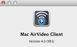 Mac AirVideo Client Screenshot 1