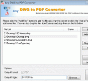 DWG to PDF Converter - Screenshot 1