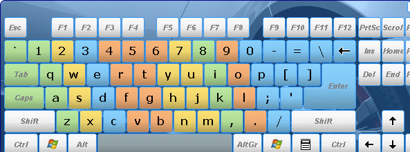 Comfort On-Screen Keyboard Lite Screenshot 1