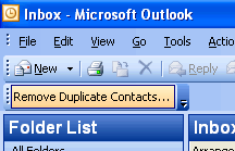 Remove Duplicate Contacts for Outlook Screenshot 1