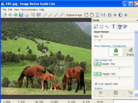 Image Resize Guide Lite Screenshot 1