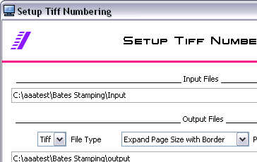 Tiff Numbering Screenshot 1