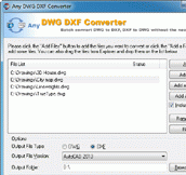 DWG Converter 2010 Screenshot 1