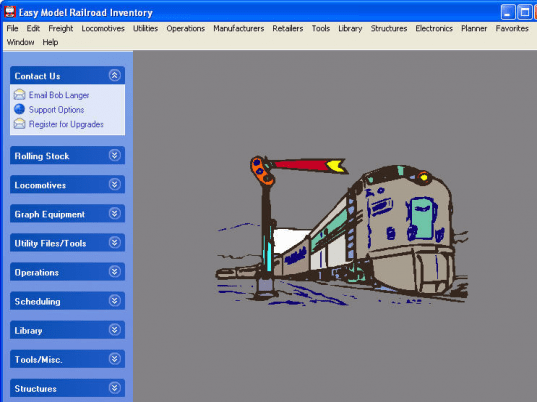 Easy Model Railroad Inventory Screenshot 1