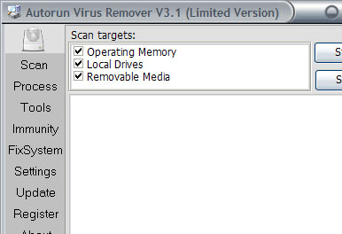 Autorun Virus Remover Screenshot 1