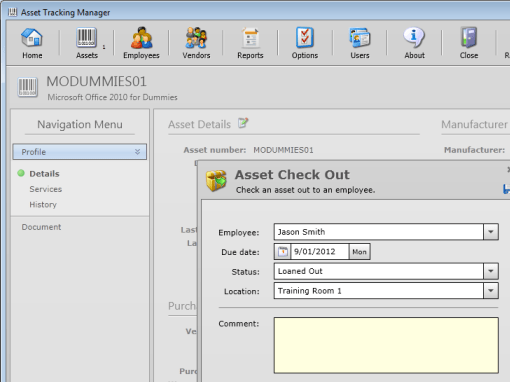 Asset Tracking Manager Enterprise Screenshot 1