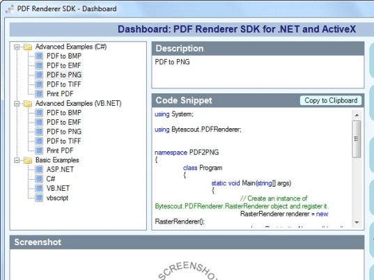 PDF Renderer SDK Screenshot 1