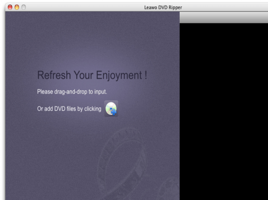 Leawo Mac DVD to MP4 Converter Screenshot 1