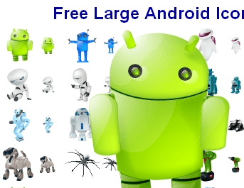 Free Large Android Icons Screenshot 1