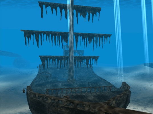 Pirate Ship 3D Screensaver: The Pirates of the Caribbean Screenshot 1