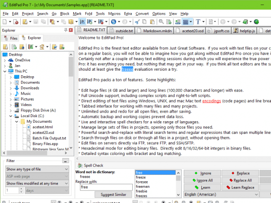 EditPad Pro Screenshot 1