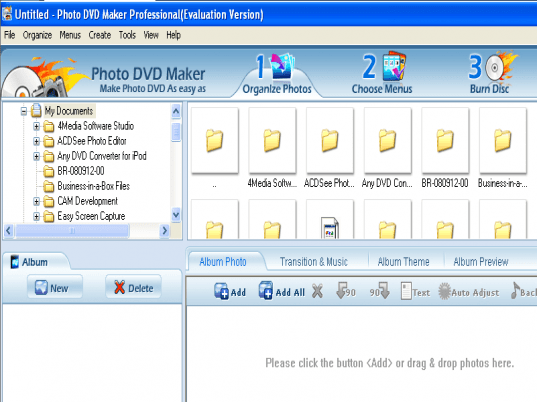 Photo DVD Maker Screenshot 1