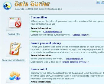 Safe Surfer Screenshot 1