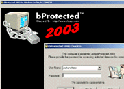 bProtected 2000. Screenshot 1