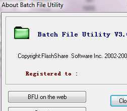 Batch File Utility Screenshot 1