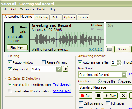 VoiceCall Screenshot 1