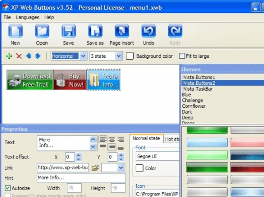 XP Web Buttons Screenshot 1