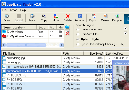 Ashisoft - Find and remove true duplicate files Screenshot 1