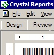 Native Barcode Generator for Crystal Reports Screenshot 1