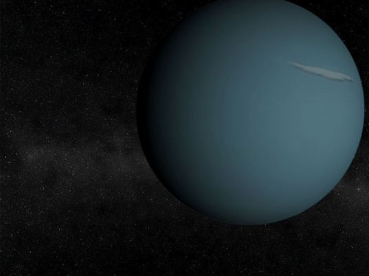 Solar System - Uranus 3D Screensaver Screenshot 1