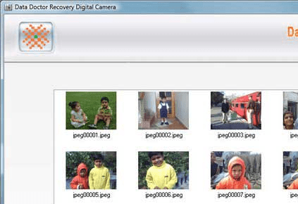 Digital Camera Photos Recovery tool Screenshot 1