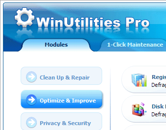 Windows 7 Utilities Screenshot 1