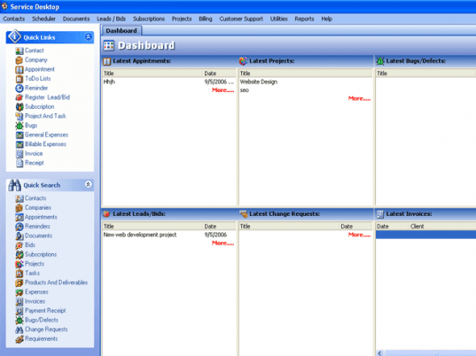 Service Desktop Pro Screenshot 1