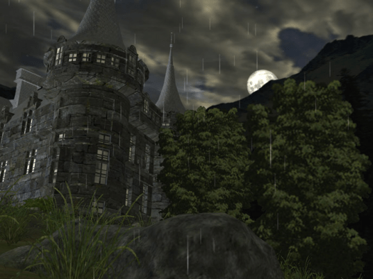 Dark Castle 3D Screensaver Screenshot 1