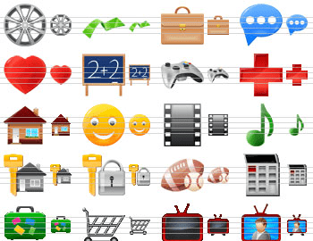 Large Category Icons Screenshot 1