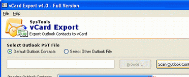 Outlook Address Conversion Screenshot 1
