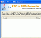 PDF to DXF Converter 9.11.6 Screenshot 1