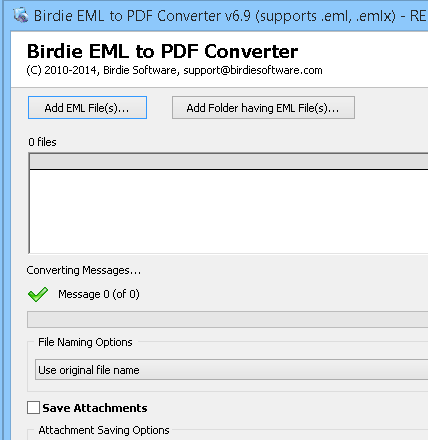Mac Mail to PDF Screenshot 1