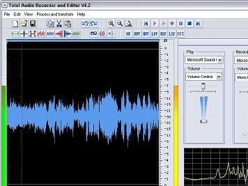 Total Audio Recorder and Editor Screenshot 1