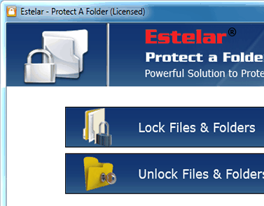 Folder Security System Screenshot 1