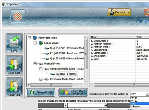 USB Files Recovery Screenshot 1